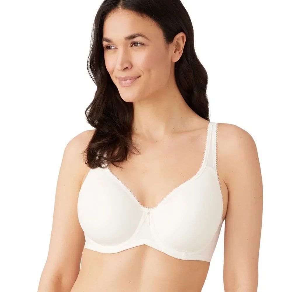 Wacoal Basic Beauty Contour T-Shirt Bra ivory cream size 30D